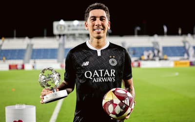 Firmino marca hat-trick e comanda goleada do Al-Sadd no Campeonato do Catar