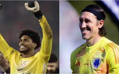 Corinthians x Cruzeiro: o retrospecto em defesas de pênaltis de Cássio e Hugo Souza