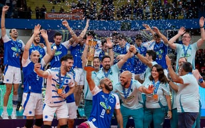 Cruzeiro busca o título de maior campeão do Mundial de Clubes de vôlei