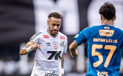 Neymar, camisa 10 do Santos (Foto: Raul Baretta/ Santos FC)