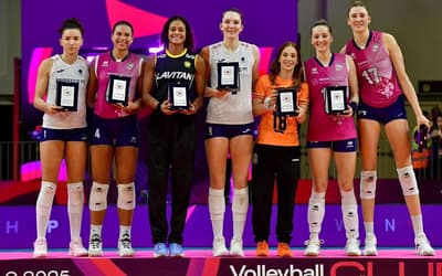 Seleção do Mundial de Vôlei tem Antropova como MVP e 3 brasileiras