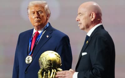 Trump sugere mudar o nome do futebol durante sorteio da Copa do Mundo