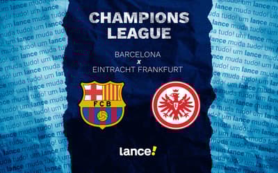 Barcelona x Frankfurt: onde assistir e prováveis escalações do jogo pela Champions League