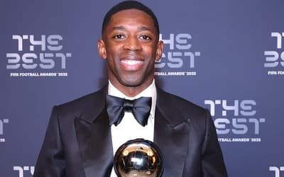 Dembélé vence The Best e é eleito melhor do mundo pela Fifa