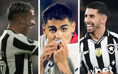 Botafogo volta a apostar em promessa uruguaia; compare números