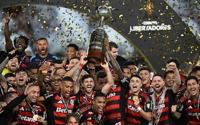 Flamengo ultrapassa Vasco, Botafogo e Fluminense juntos, em títulos de Libertadores