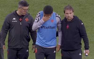 Lesão de jogador do Vasco vira assunto antes da final da Copa do Brasil: 'Que pena'