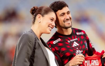 Às vésperas do Intercontinental pelo Flamengo, Arrascaeta anuncia o nascimento do filho