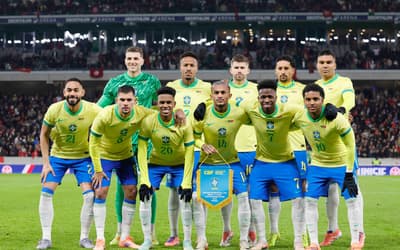 Seleção Brasileira perfilada para encarar a Tunísia em amistoso da Data Fifa