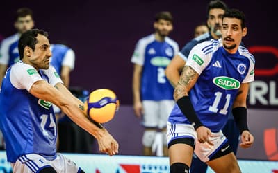 Cruzeiro perde para o Perugia e cai na fase de grupos do Mundial de Vôlei