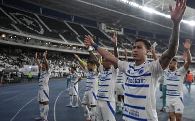 Cruzeiro defende longas invencibilidades contra o Botafogo