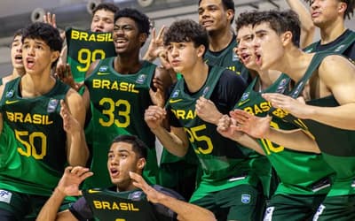 Brasil atropela Argentina e conquista o Sul-Americano Sub-17 de basquete de forma invicta