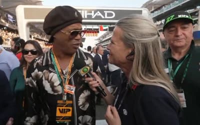 Rolê aleatório: Ronaldinho Gaúcho e Sinner vão à final da Fórmula 1; veja vídeos