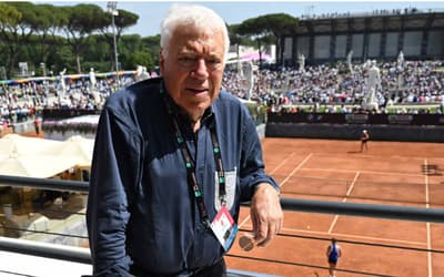 Estrelas do tênis lamentam a morte do italiano Nicola Pietrangeli, aos 92 anos