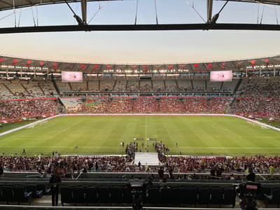 Estádios brasileiros com melhores médias de público em 2026