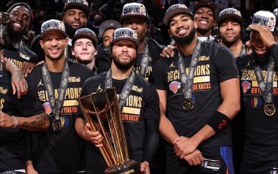 Jogadores do Knicks faturam bolada com título da NBA Cup; saiba a premiação