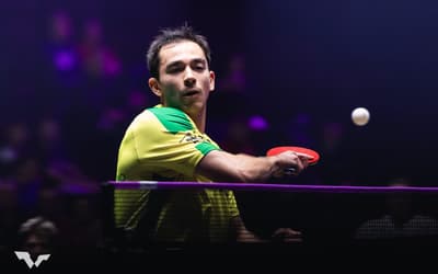 Hugo Calderano conhece primeiro adversário do WTT Star Contender de Doha