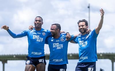 Bahia está escalado com time principal para pegar o Barcelona, pelo Baianão