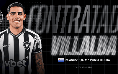 Assista à íntegra da apresentação de Lucas Villalba, reforço do Botafogo
