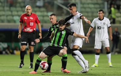 América-MG e Atlético-MG ficam no empate em jogo agitado e marcado por confusão