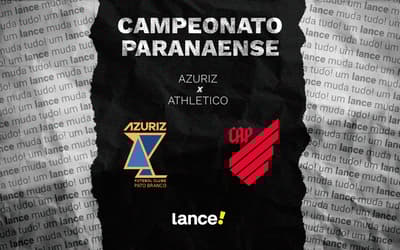 Azuriz x Athletico: onde assistir ao vivo, horário e escalações do Campeonato Paranaense 2026