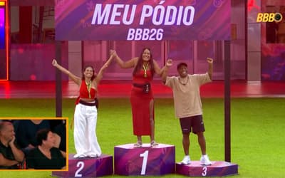 Chaiany monta seu pódio no BBB 26