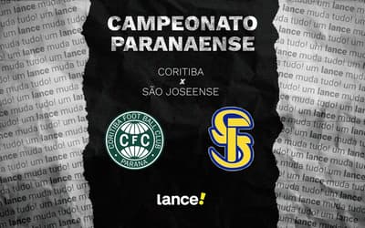 Coritiba x São Joseense: onde assistir ao vivo, horário e escalações do Campeonato Paranaense 2026