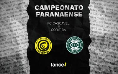 FC Cascavel x Coritiba: onde assistir ao vivo, horário e escalações do Campeonato Paranaense 2026