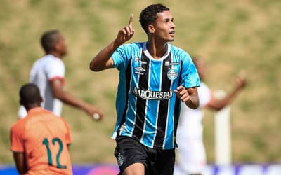 Grêmio bate o Atlético-BA e se classifica à terceira fase da Copinha; veja os gols