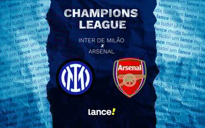 Inter de Milão x Arsenal: onde assistir e prováveis escalações do jogo pela Champions League