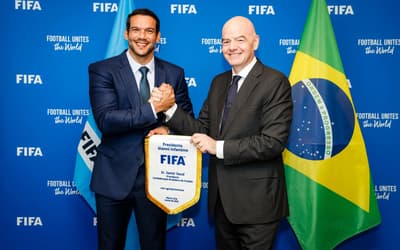 Agenda de Infantino no Brasil tem evento da Copa e encontro com Lula
