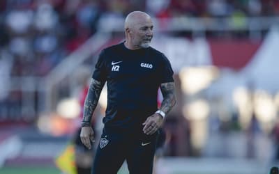 Sampaoli ressalta 'ambição' e capacidade de reação do Atlético-MG