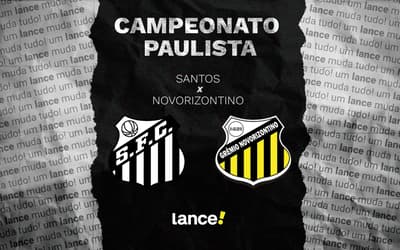 Santos x Novorizontino: onde assistir ao vivo, horário e escalações do jogo