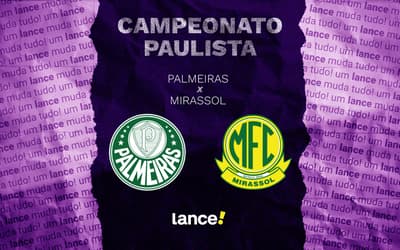 Palmeiras x Mirassol: onde assistir ao vivo, horário e prováveis escalações