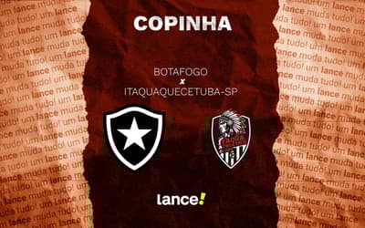 Botafogo x Itaquaquecetuba: onde assistir ao vivo ao jogo pela Copinha