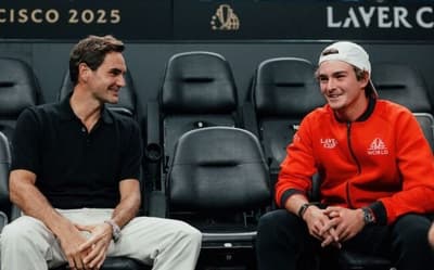 Federer exalta Fonseca antes da estreia no Australian Open: 'O céu é o limite'