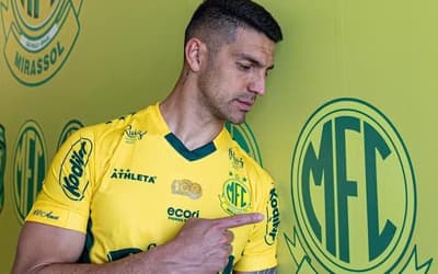 Mirassol anuncia a contratação de André Luís, artilheiro do futebol chinês