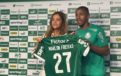 Marlon Freitas relembra 'piscadinha' e explica mudança de perfil em apresentação no Palmeiras