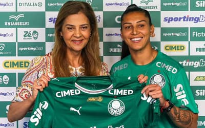 Mercado agressivo e briga por títulos: os planos da gestão Leila Pereira para o futebol feminino do Palmeiras