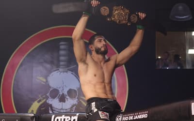 Jungle Fight: Com finalização, João Dantas defende o cinturão no BOPE