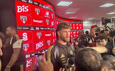 Léo Pereira diz que árbitro admitiu contato em lance polêmico em São Paulo x Flamengo