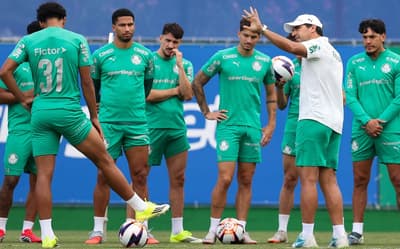 Palmeiras tem novidade no DM em preparação para enfrentar o Botafogo-SP