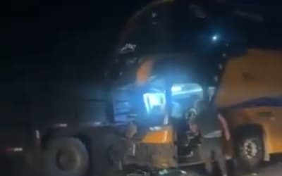Acidente com ônibus do Águia de Marabá deixou um morto