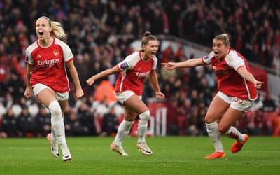 Arsenal lidera ranking global de receitas no futebol feminino; veja ranking