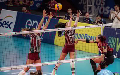 Fluminense quebra invencibilidade do Flamengo na Superliga Feminina