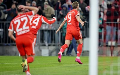 Histórico! Bayern vence o Wolfsburg por 8 a 1 na maior goleada da Bundesliga 2025/26