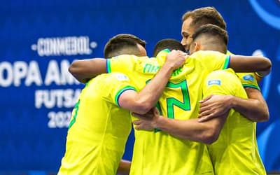 Brasil vacila, mas evita derrota histórica para a Colômbia na Copa América de Futsal