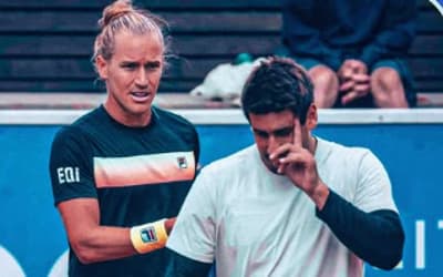 Luz e Matos perdem match-points e caem em Brisbane