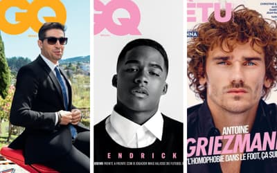 Dia Nacional do Fotógrafo! Relembre jogadores que já posaram em capas de revista