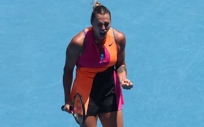 Sabalenka supera sensação canadense e avança no Australian Open